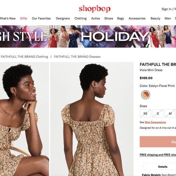 FAITHFULL THE BRAND - Viola Mini Dress - Picture 6 of 6